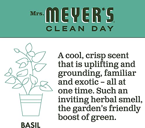 MRS. MEYER'S CLEAN DAY 1 Hand Soap, 1 Refill Variety Pack Scent (Basil)