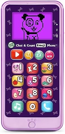 LeapFrog Chat and Count Emoji Phone, Purple
