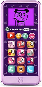 LeapFrog Chat and Count Emoji Phone, Purple