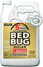 Harris 5 Minute Bed Bug Killer, Odorless & Non Staining Formula (128oz)