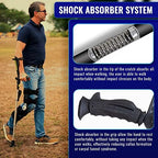 7G Ergonomic Crutch/High Performance Perfect Cane- Single Unit Ergobaum That Acts As a Extra Balance Strong Performance Walking Companion