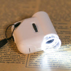 Microscope Accessories Kit - LED Light Microscope - TH-7004C - HD - White - Plastic - 55x Magnification
