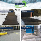 Organic Melt Premium Granular Ice Melt. Eco Friendly, Pet Friendly, Driveway and Sidewalk Safe 5kg (11lbs) Shaker Jug
