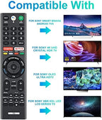 Replacement for Sony Bravia TV Remote with Voice Control, for Sony RMF-TX300U 4K Smart HDTV XBR-49X800E XBR-55X800E XBR-55X850D XBR-65X850E XBR-85X850D XBR-43X800E XBR-65X930D XBR-75X850E XBR-75X940D