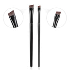 Fine Angled Eyeliner Brushes, Eye Liner brush, Ultra Thin Slanted Flat Angle for Beauty Cosmetic Tool