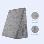 Bespilow Triangle Wedge Pillow for Sleeping Bed Wedge Pillow for After Surgery Elevated Pillow Wedge for Acid Reflux Gerd Snoring Back Pain, 2 Exclusive Pockets | Cooling Gel Memory Foam Top