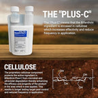 Bifenthrin-Plus-C - Insecticide Termiticide Easily Mixes with Water for Indoor & Outdoor | Residential Commercial Industrial Use | Home Lawns | Kills Mosquitoes & all Flying & Crawling Insects - 16 oz