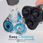 Replacement Heads Compatible with Philips Norelco 5000 Series, SH50 Replacement Blades for HQ8 Shaver