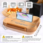 (125PCS) Air Fryer Liners, Disposable for Ninja Dual Air Fryer accessories, Parchment Paper liners rectangle 8.6''*5.5''