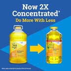 Pine-Sol Multi-Surface Cleaner, CloroxPro, 2x Concentrated Formula, All-Purpose Cleaner, Lemon Fresh, 80 Fl Oz, Pack of 3