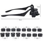 Beileshi Watch Repair Magnifier Loupe Jeweler Magnifying Glasses Tool Set with LED Light with 8 Interchangeable Lens-2.5X 4X 6X 8X 10x 15x 20x 25x