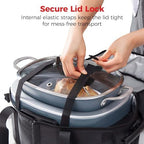 Goldlion Carrying Bag Compatible with Ninja Crockpot Slow Cooker - Portable Travel Carrier Case - Accessories for Ninja Foodi Possiblecooker Pro 8.5 Qt