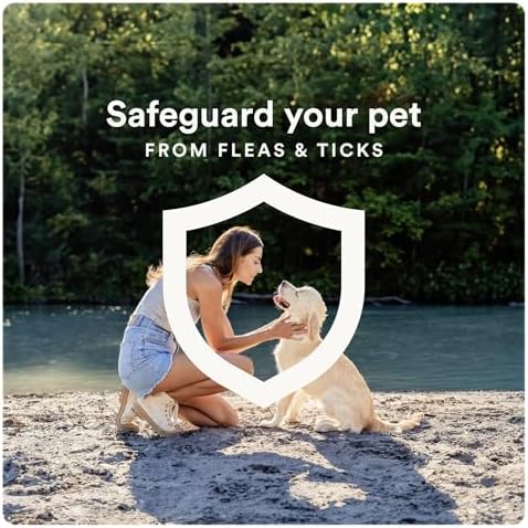 Ultra Flea and Tick Prevention for Dogs - Dog and Puppy Treatment and Control - Mosquito Repellent - Small, Fast Acting Waterproof Topical Drops, 6 Month Supply
