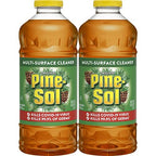 Pine-Sol All Purpose Multi-Surface Cleaner, Original Pine, 60 Ounces Each (Pack of 2) (Package May Vary)