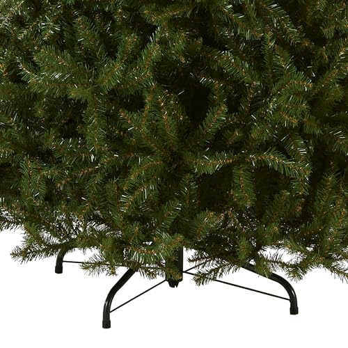 National Tree Company Artificial Full Christmas Tree, Green, Dunhill Fir, Includes Stand, 6 Feet