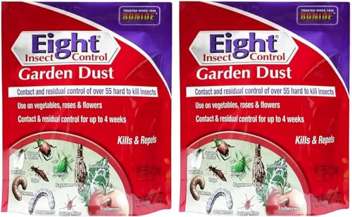Bonide 78630 Eight Insect Control Garden Dust Pest Control, 3-Pounds, 2 Pack