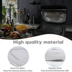 Replacement Splatter Shield for Ninja Foodi FG551 Air Fryer Reusable 6-in-1 Indoor Grill Splash Guard Accessories