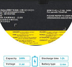 01AV423 01AV452 Laptop Battery Replacement for Lenovo ThinkPad T570 T580 T470 T480 P51S P52S TP25 A475 A485 01AV422 01AV424 01AV490 4X50M08810 SB10K97579 SB10K97580 SB10K97581 SB10K97597 - 11.4V 24Wh