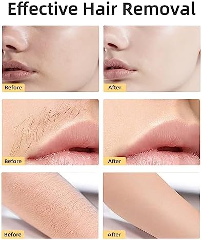 Facial Hair Removal for Women, Painless Womens Facial Hair Remover with 2 Replacement Heads, Lipstick-Sized, USB Rechargeable, Facial Hair Remover for Upper Lip,Chin,Peach Fuzz,Mustache (Pink)
