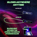 Luma - The Patented Glow-in-The-Dark Toy That Flies a Loop of String, Creates Endless Shapes and Tricks Built-in LED for Glowing Fun. Perfect STEM Gift for Kids & Adults. Wonderment Awaits