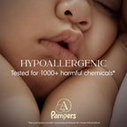 Pampers Amore, Size 0 (up to 10 lbs), 76 Count, Our Best Diaper – Hypoallergenic & Fragrance Free, Up to 100% Leakproof, Soft as Cashmere