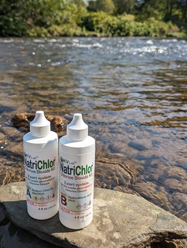 NATRICHLOR CD set w/Accu-Drop Bottles HCL Extra Large Size (8 oz Total)