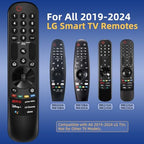 for LG TV Remote Replacement, for All 2019-2024 LG Remote Control for Smart TVs, for Magic Remote MR23/22/21/24GA with Voice and Pointer Function. 1-Year Warranty.
