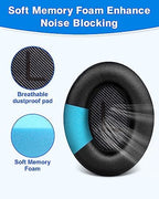 Link Dream Ear Pads for Bose Quiet Comfort 35 Soft Protein Leather Replacement Earpads Ear Cushions Ear Pad for Bose QC 35/25 / 15 QC2 / Ae2 / Ae2i / Ae2W / Sound Link/Sound True (Black)
