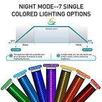 hygger Auto On Off LED Aquarium Light, Full Spectrum Fish Tank Light with LCD Monitor, 24/7 Lighting Cycle, 7 Colors, Adjustable Timer, IP68 Waterproof, 3 Modes for 30"-36" Freshwater Planted Tank
