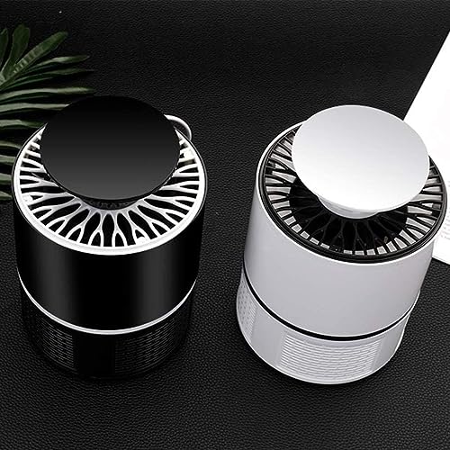 Bug Zapper, Electric Mosquito & Fly Zappers/Killer - Insect Attractant Trap Powerful Bug Zapper Light, Hangable Mosquito Lamp for Home, Indoor, Outdoor, Patio (Black)