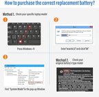 HT03XL L11119-855 Laptop Battery Replacement for HP Pavilion 14-CE 14-CF 14-DF 15-CS 15-DA 15-DB 15-DW 17-by 17-CA Series 15-CS0053CL 15-DW0033NR 15-DA0014DX L11421-542 L11421-2C2