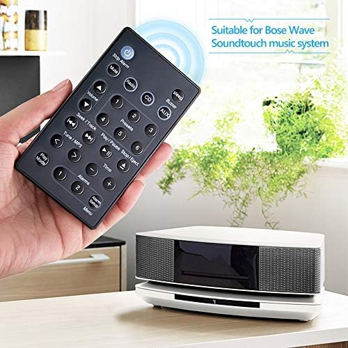 Universal Replacement Remote Control for Bose Soundbar Touch Wave Music Radio System-Generation The 1,2,3,4th (Batteries Excluded)(Black)