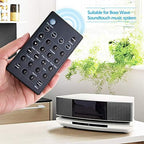 Universal Replacement Remote Control for Bose Soundbar Touch Wave Music Radio System-Generation The 1,2,3,4th (Batteries Excluded)(Black)