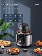 Air Fryer Lid for Instant Pot 6Qt/8Qt, 7 in 1 With LED Touchscreen, Turn Your Pressure Cooker Into Air Fryer in Seconds, Accessories and Recipe Cookbook Included