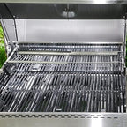 Uniflasy Universal Grill Warming Rack 19.7''- 32.3'', Top Grill Rack for Grill,fits Nexgrill,Dynaglo,Cuisinart, Monument 4/5 Burner Grill,Stainless Steel Upper Rack for Nexgrill Gas Grill Replacements