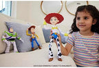 Mattel Disney and Pixar Toy Story Large Action Figure, Posable Jessie Collectible in Signature Cowgirl Look with Removable Hat, 12-inch Scale