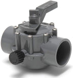 ATIE 2-Port/3-Port Pool Valve Rebuild Complete Kit Compatible with Jandy 2-way/3-way 4715, 4716, 4717 Valve and Gray Valves with Diverter Valve 4720, Cover 4606, Handle 7433 (2 Pack)