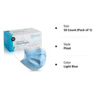 Hygenix 3ply Disposable Face Masks PFE 99% Filter Quality Tested by a US lab (Pack of 50 Pcs)