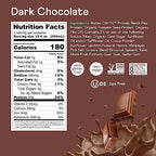 OWYN Only What You Need Vegan Protein Shake, 20g Plant Based Protein from Organic Pumpkin seed, Organic Flax oil, Pea, Prebiotics, Gluten and Soy Free (Dark Chocolate, 24 Pack)