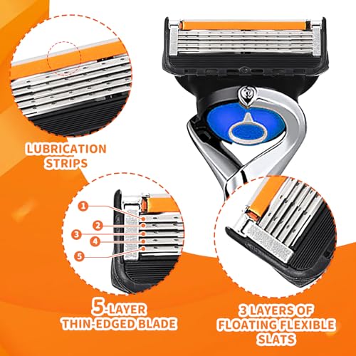ProGlide wet razor men's razor blades, 24 replacement blades for wet razors, Fusion 5 blades value packs, Pro glide razor blades, Fusion 5 proglide