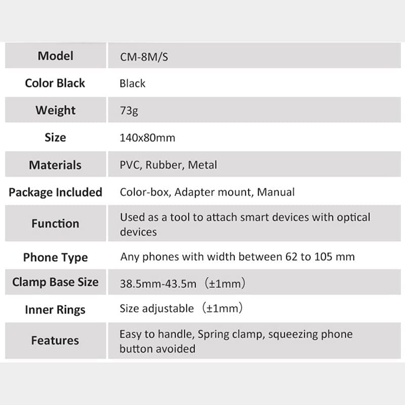 Lab Microscope Accessories Telescope Phone Stand Durable Portable Microscope Telescope Holder Universal Mount Fits