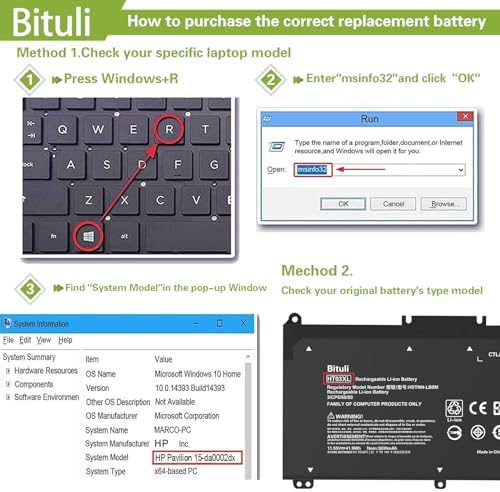 HT03XL,L11119-855 Laptop Replacement Battery for HP Pavilion 14-CE 14-CF 14-DF 15-CS 15-DA 15-DB 15-DW 17-by 17-CA Series 15-CS0053CL 15-DW0033