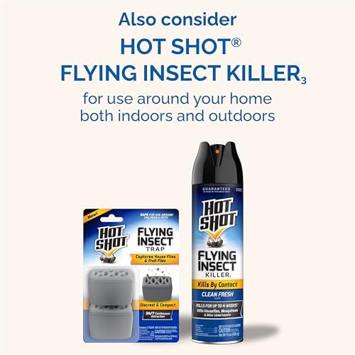Hot Shot Flying Insect Killer3 (Aerosol) (Pack of 12) 15 oz