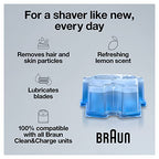 Braun Series 7 70S Electric Shaver Head Replacement Cassette & Braun Clean & Renew Refill Cartridges