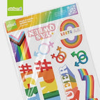 24 x Gay Pride Stickers Bulk - Pride Flag Stickers - Pride Stickers for Water Bottles - Gay Pride Laptop Stickers - Pride Merch and Gay Pride Accessories - LGBT Stickers