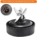 Blender Replacement Parts, 6 Fins Male Extractor Blade Assembly Fits Ninja 16oz Cups, 307KKU 322KKU770 Replacement Extractor Blade fit for Ninja BL660 BL663 BL665Q BL740 BL770AMZ BL772 BL773CO BL780