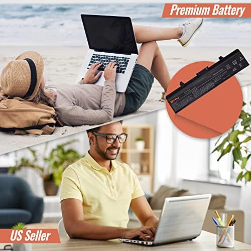GHU New Laptop Battery 58Wh Replacement for K450N XR693 X284G RU586 RN873 GW240 M911G Compatible with Dell Inspiron 1440 1750 1525 1526 1545 1546 PP29L PP41L Part 312-0844 C601H GW252 HP297