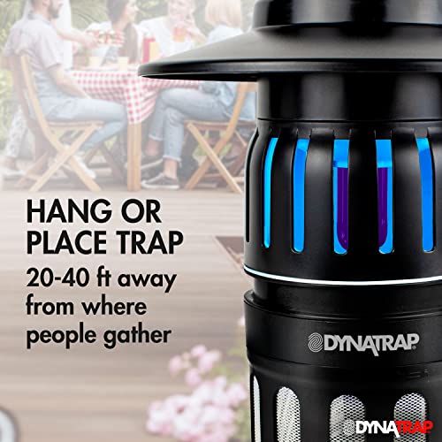 DynaTrap DT1050-AZSR Mosquito, Beetle & Flying Insect Trap – Kills Mosquitoes, Flies, Wasps, Gnats, Beetles Other Insects Protects up to 1/2 Acre