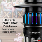 DynaTrap DT1050-AZSR Mosquito, Beetle & Flying Insect Trap – Kills Mosquitoes, Flies, Wasps, Gnats, Beetles Other Insects Protects up to 1/2 Acre