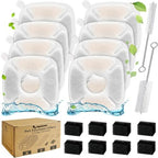18 Pcs Cat Fountain Filters Replacement Compatible with VEKEN® 95oz/2.8L Cat Water Fountain Filters Automatic Dog Water Fountain Filters Pet Fountain